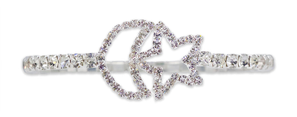 #15639 - Star and Moon Coil Bracelet