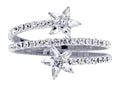 #15640 - Solid Star Double Coil Bracelet