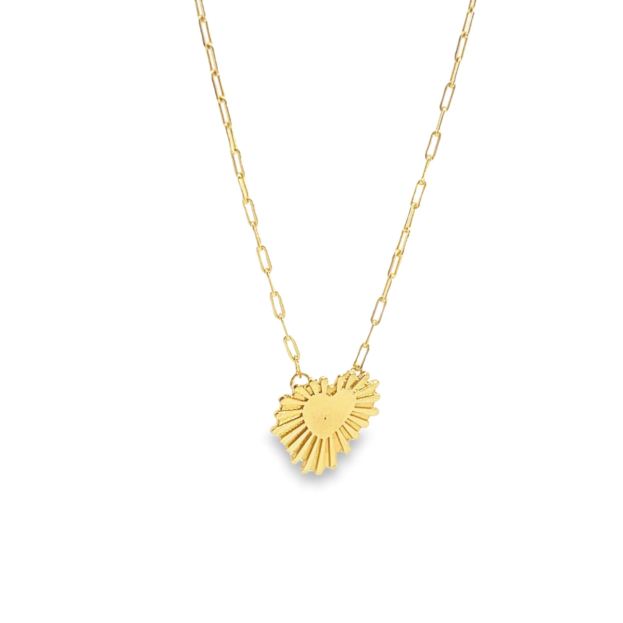 Heart Love Necklace (F12A)
