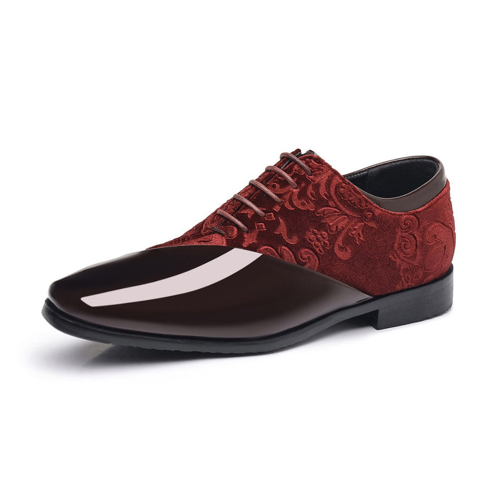 Men's Pointed-Toe Shiny Business Dress Shoes