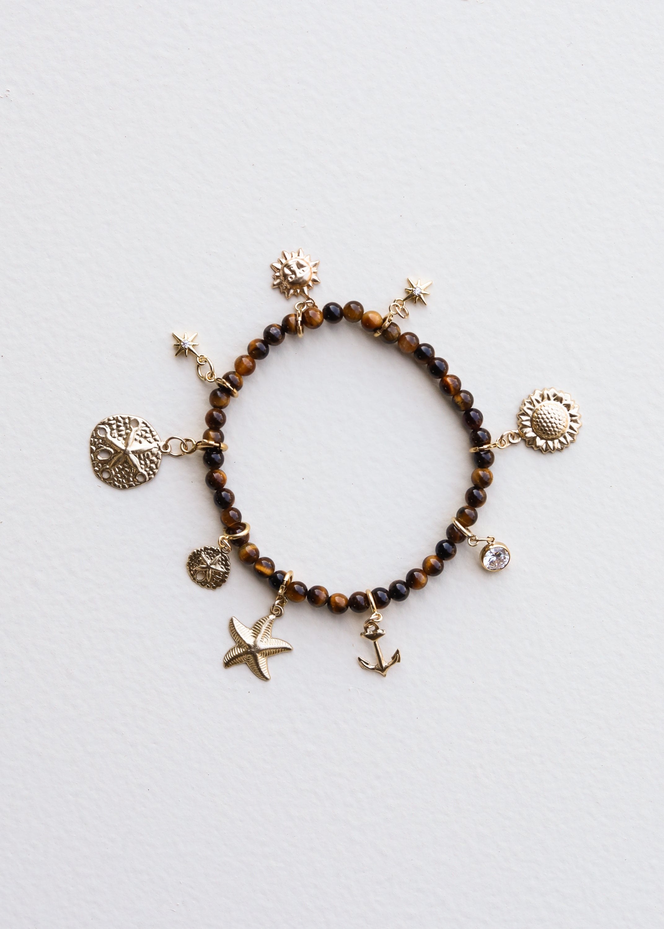 14K Gold Filled Charm - Sand Dollar