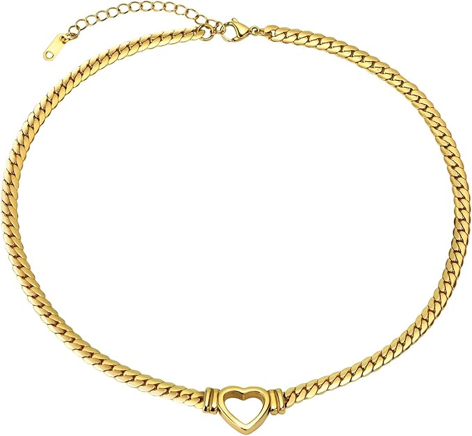 Signature Heart Chain Necklace