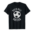 Rock Hill Soccer Distressed 90S T-Shirt - Trendy Graphic for Adults