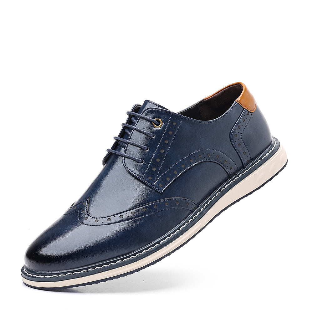 Classic Men's Lace-Up Oxford Dress Shoes