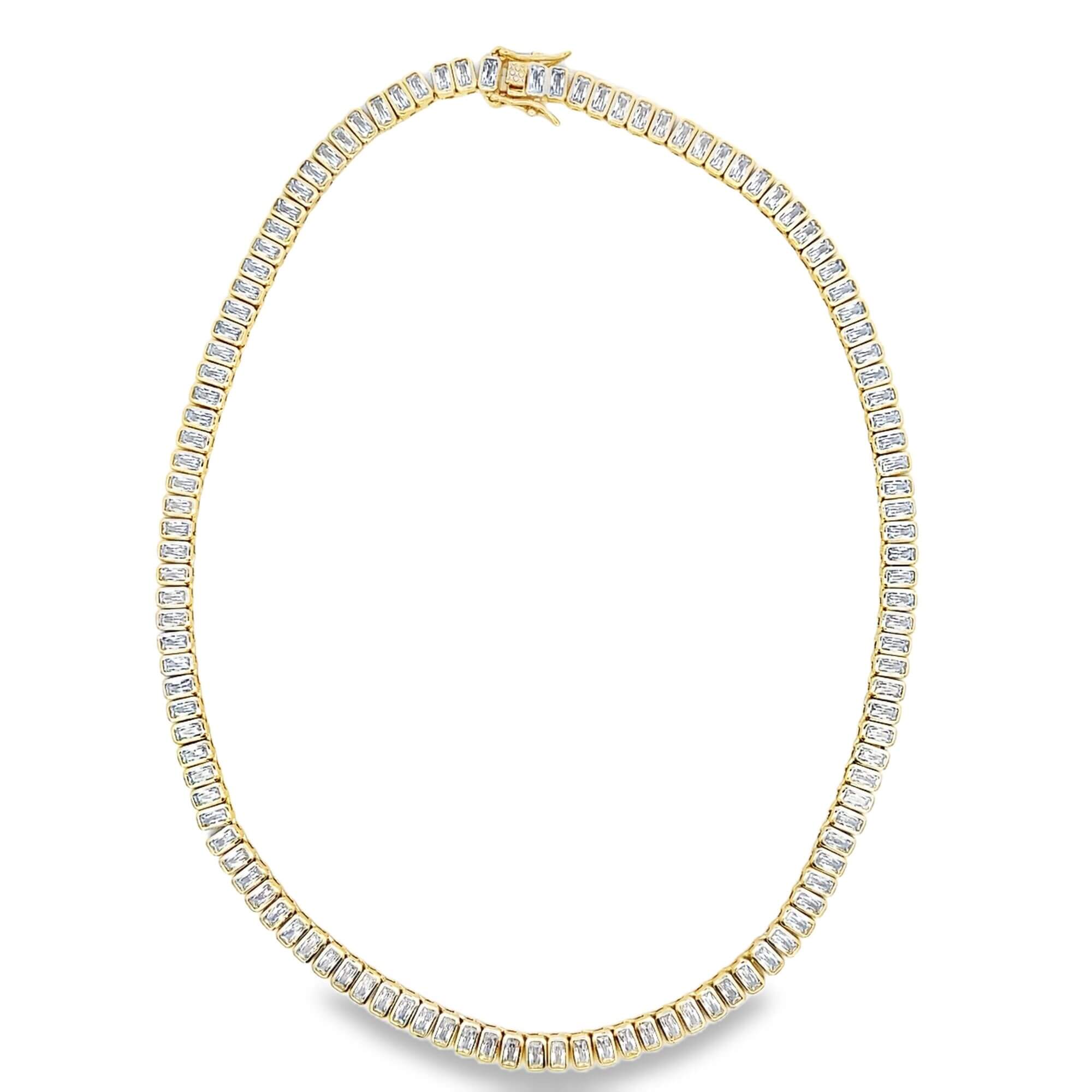 5mm Baguette Bracelet (I53A)