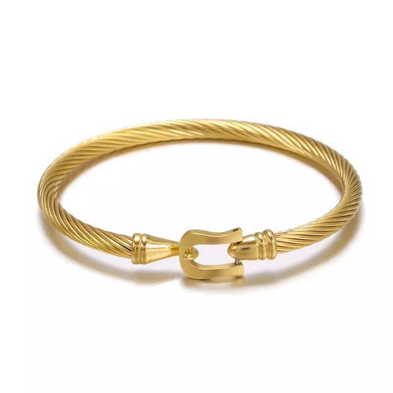 Cable Cuff Bracelet