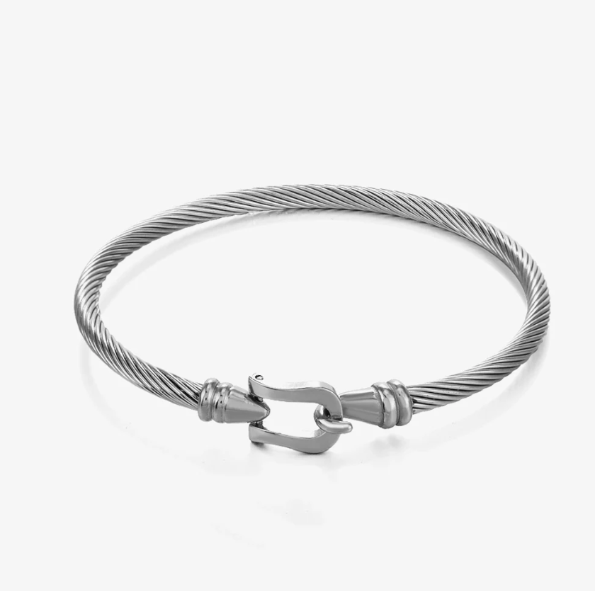 Cable Cuff Bracelet