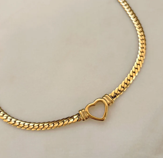 Signature Heart Chain Necklace