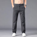 New Casual Pants Men Straight Fit Stretch Autumn Chino Trousers Male