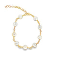 Round Pearl Bracelet (I94)