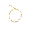 Oval Pearl Bracelet (I95)