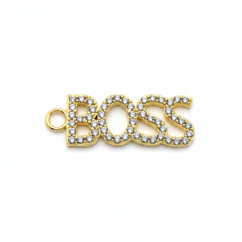 BOSS Pendant - Gold