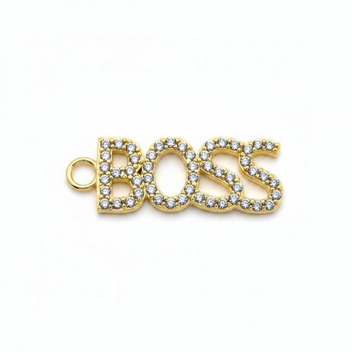 BOSS Pendant - Gold