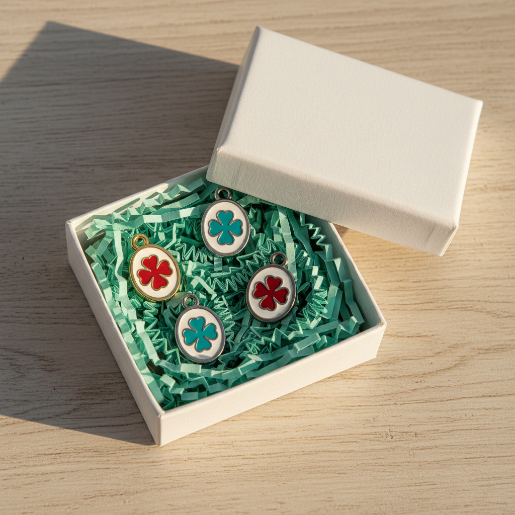 Clover Charm - Gift Box Clean