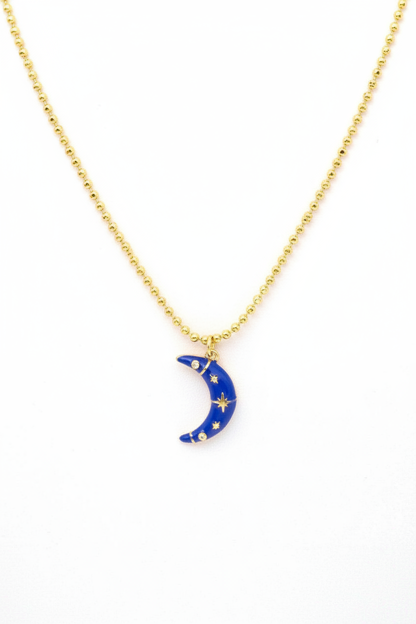 Cobalt Moon - Necklace