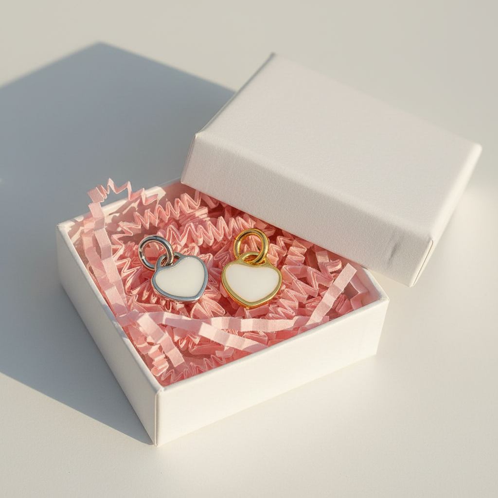 Heart Charm - Gift Box