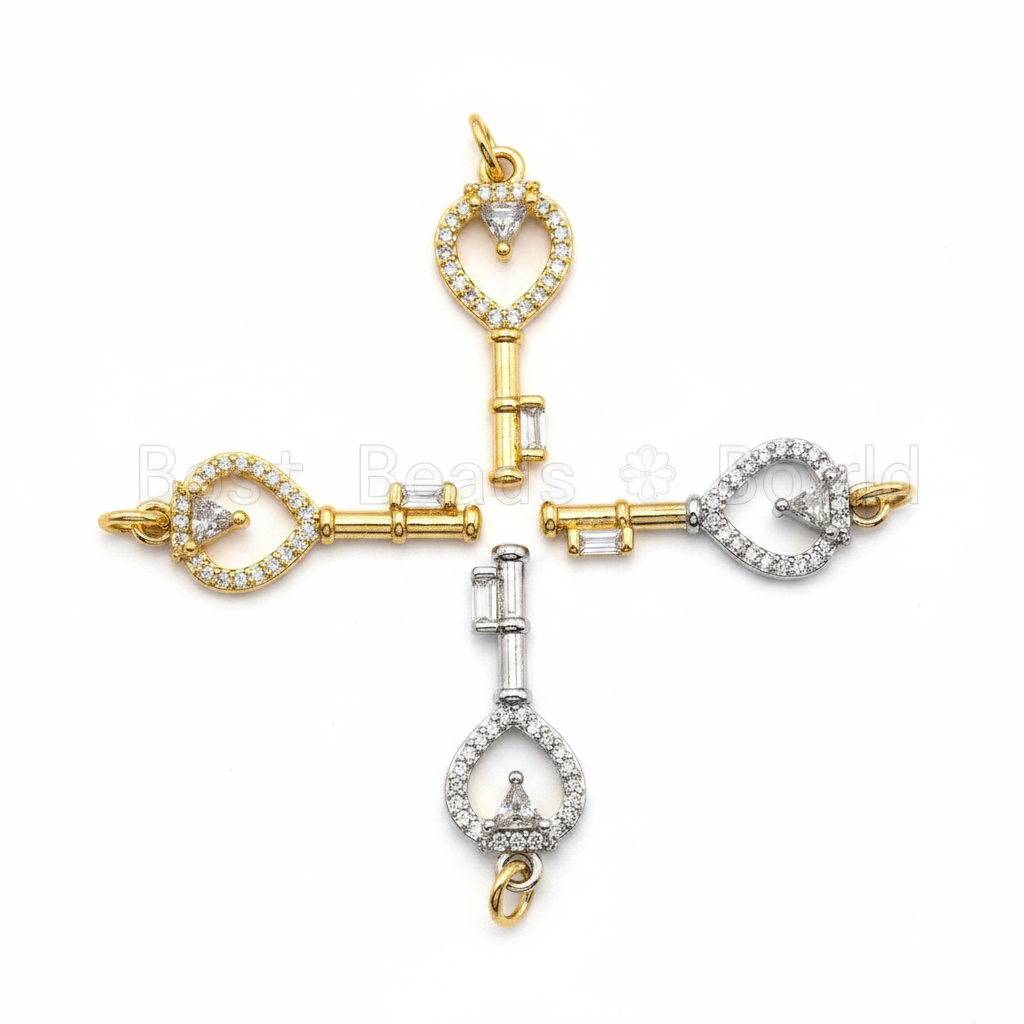 Heart Key Pendant - All