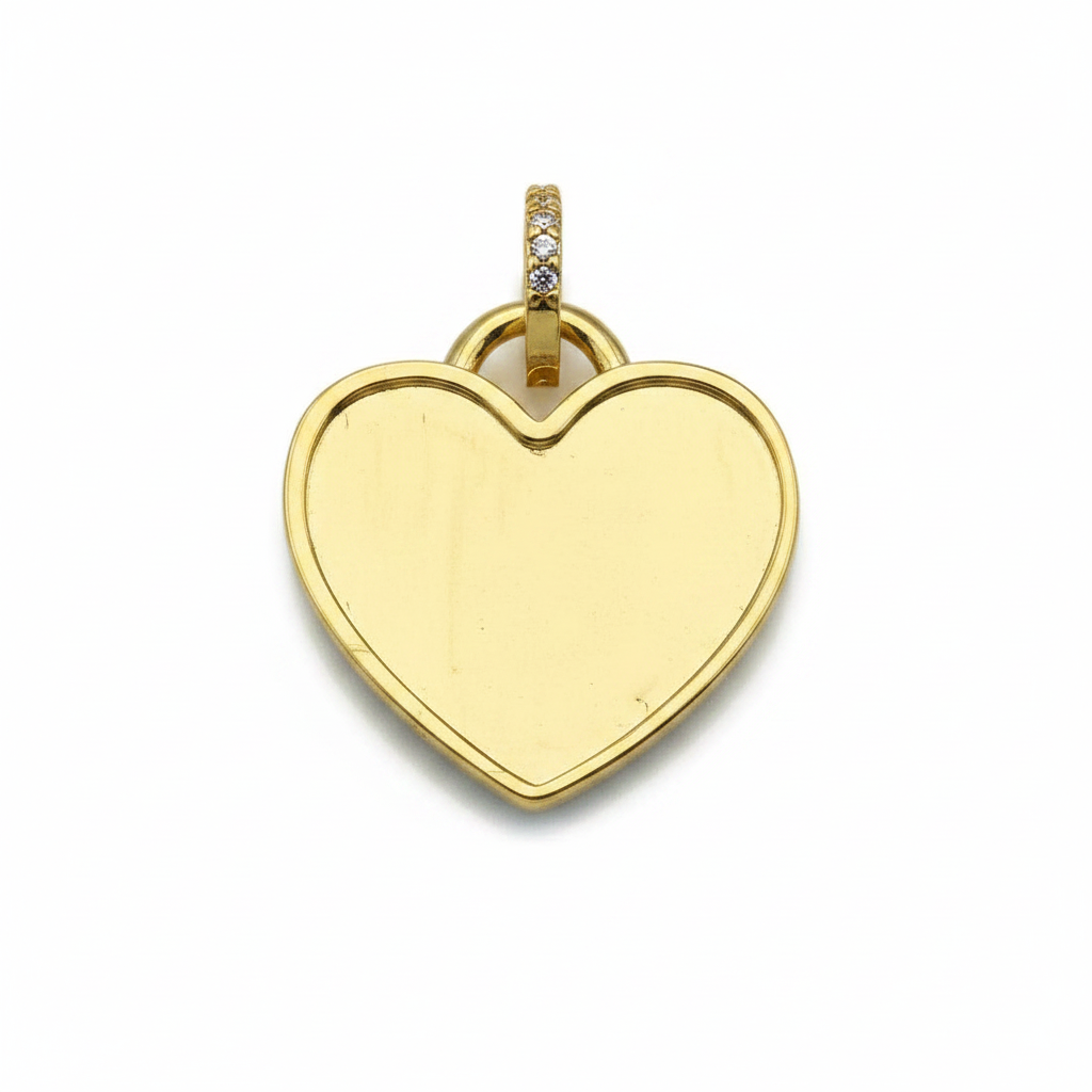 Heart Pendant - Back