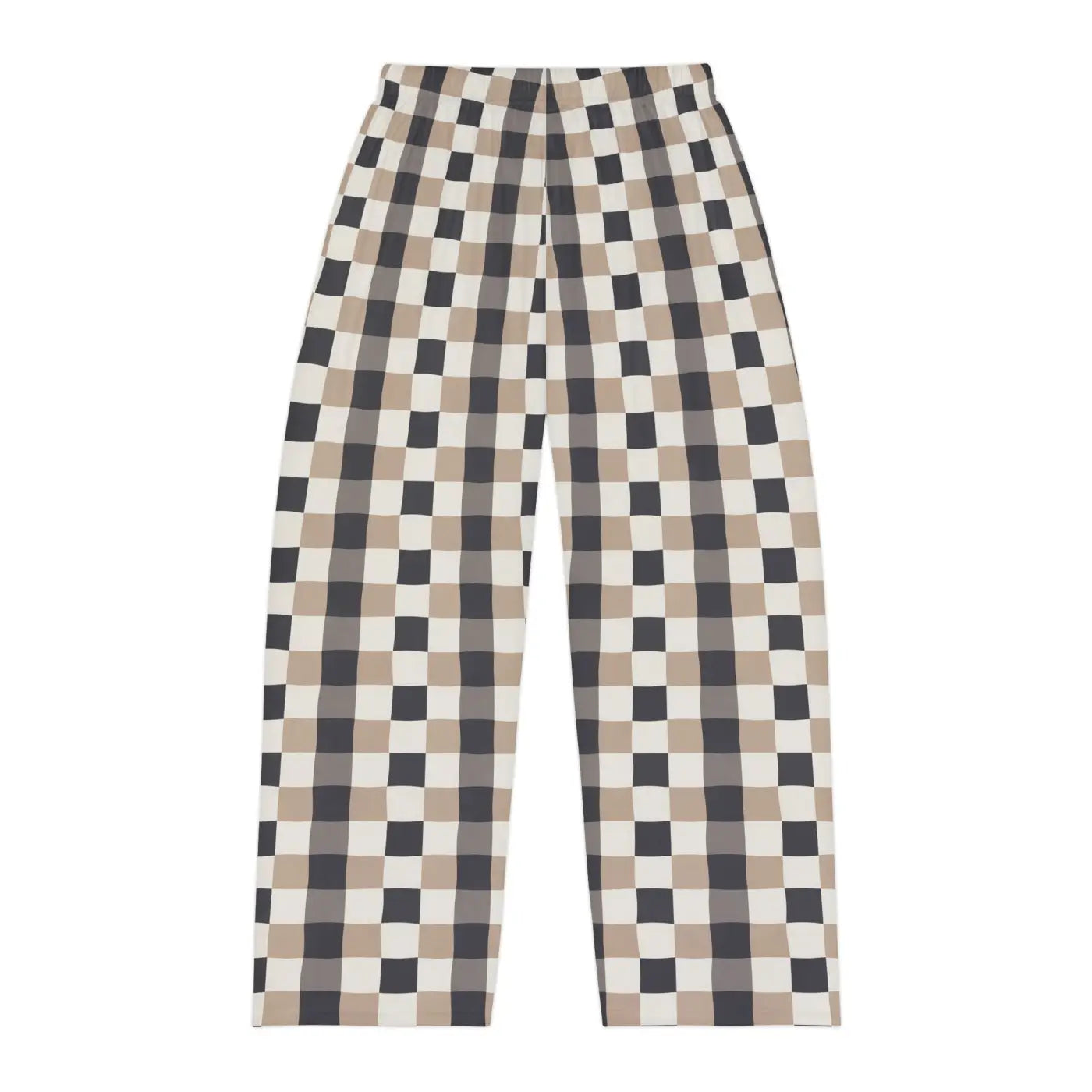 Plaid Lounge Pants – Soft Cotton Pajama Trousers - Dipaliz