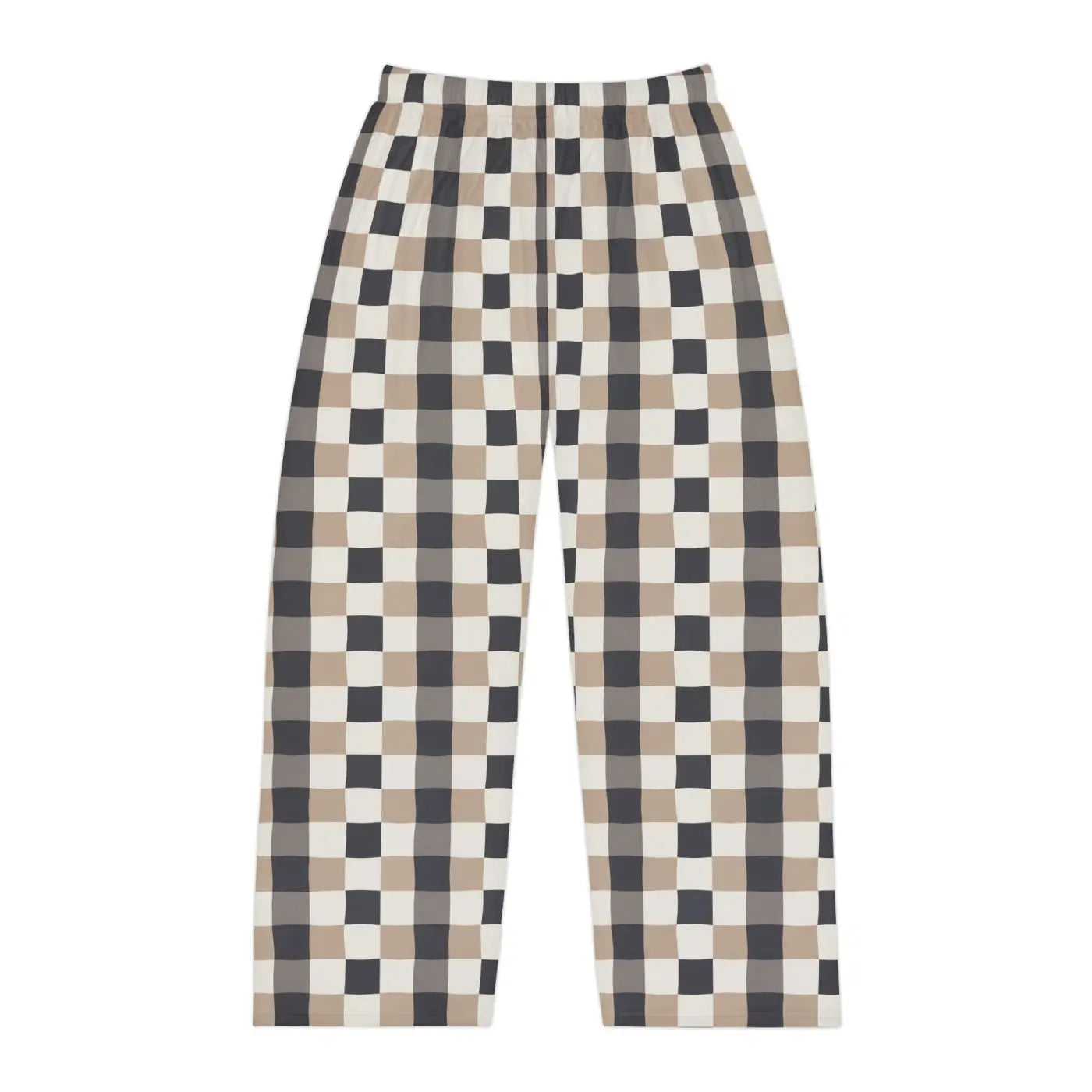 Plaid Lounge Pants – Soft Cotton Pajama Trousers - Dipaliz