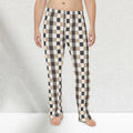 Plaid Lounge Pants – Soft Cotton Pajama Trousers - Dipaliz