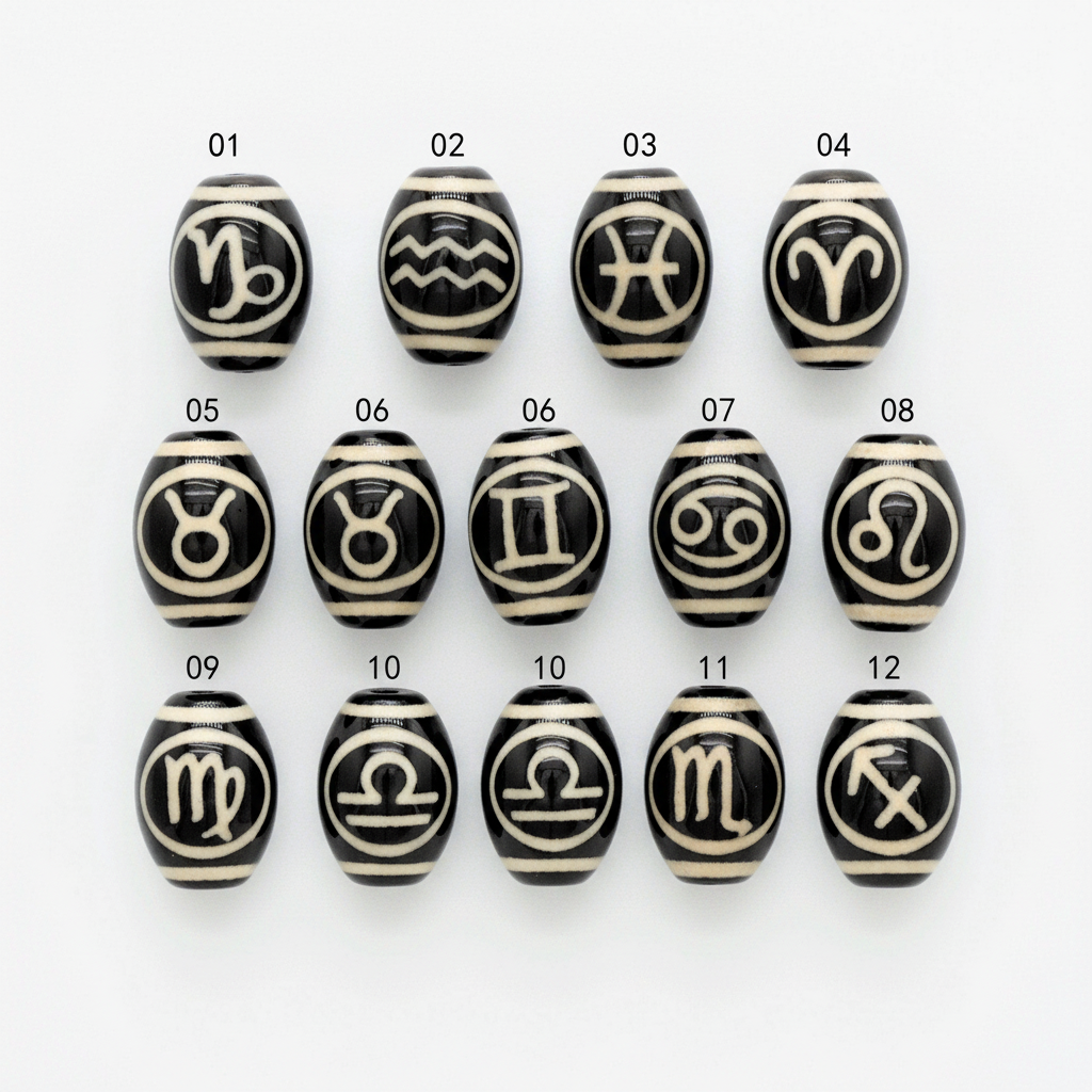 Zodiac Beads - All 12